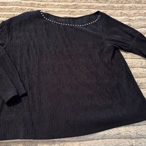 SHEIN Black Curve 4XL Top